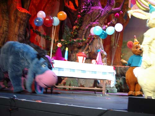 Eeyore at the Birthday Party