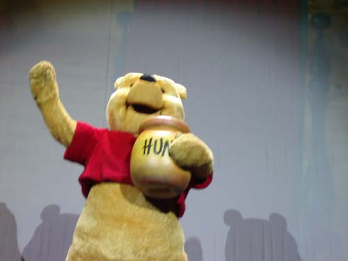 Winnie The Pooh with his Hunny
