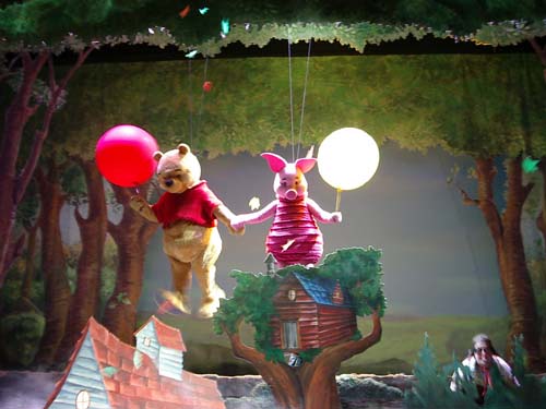 Pooh and Piglet Flying