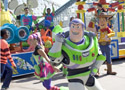 Guests suddenly find themselves surrounded by the rollicking music, excitement and fun of an instant celebration at Disney's California Adventure™ park as Disney presents the Pixar Film Pals in a high-energy “block party” for the entire family.© Disney/Pixar